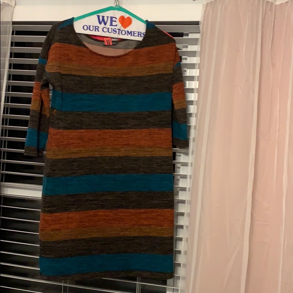 Maternity sweater dress